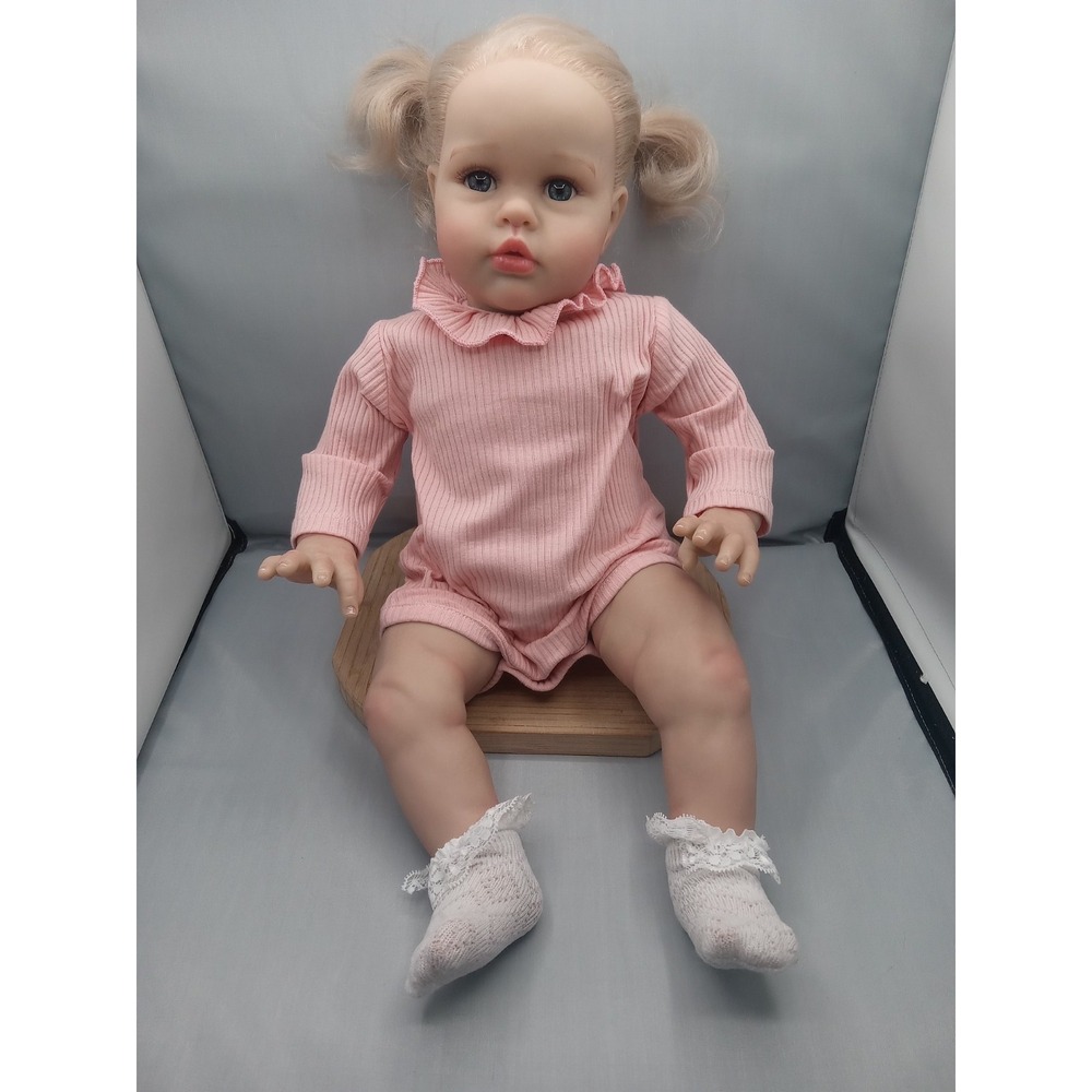 Irina Kaplanskaya ELLIE Realistic Lifelike Reborn Baby Girl Doll Cloth Body Read